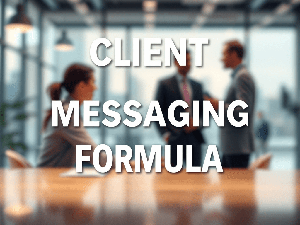 The Client Messaging Formula That Converts